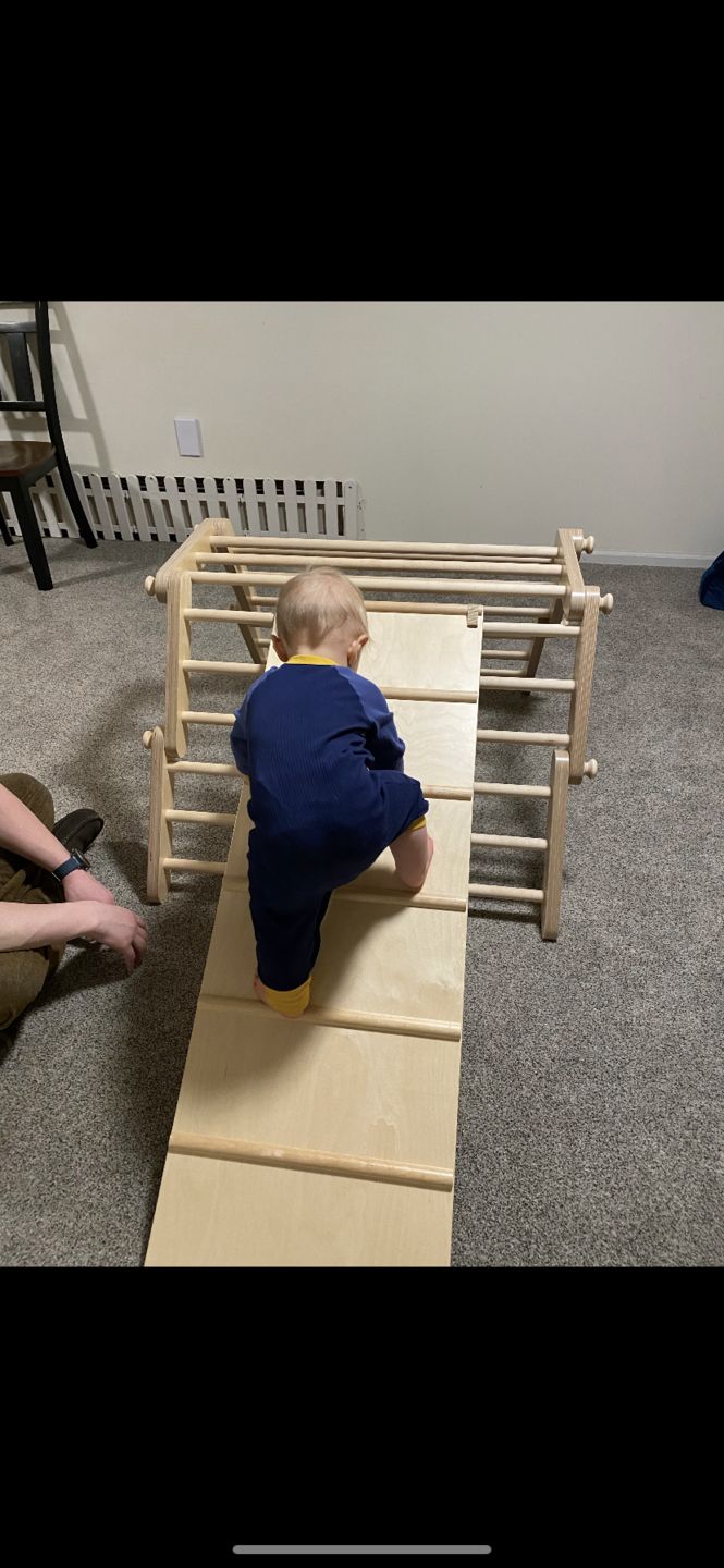 Customer photo review of Modifiable Climbing Frame FIPITRI, Inspired by Emmi Pikler