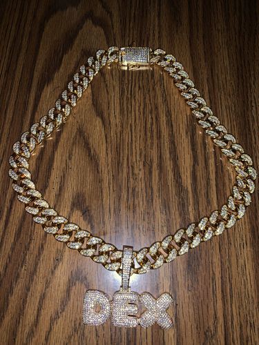 Customer photo review of Pendente Personalizzato Icy - Silver