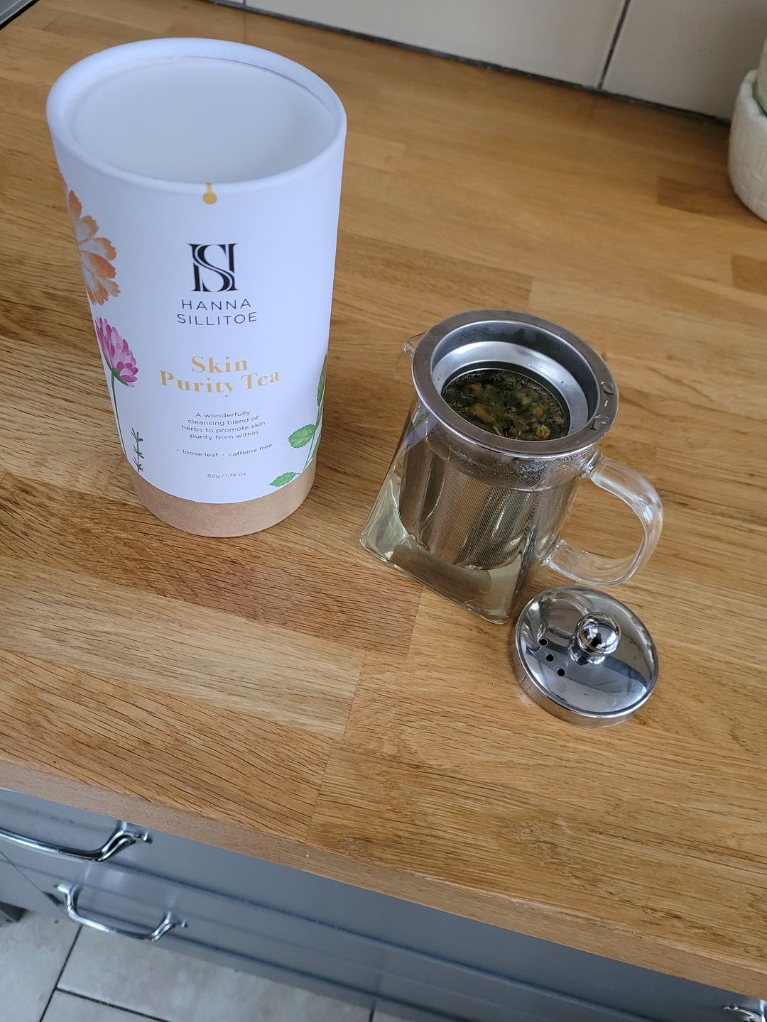 Customer photo review of Skin Purity Tea