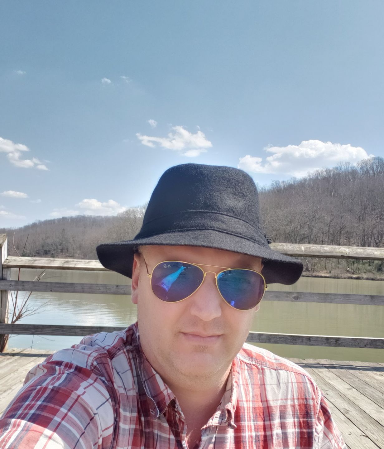 Customer photo review of Walking Hat Tweed