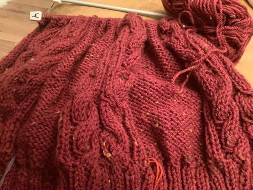 Customer photo review of Ladies Mystery Knitting Box