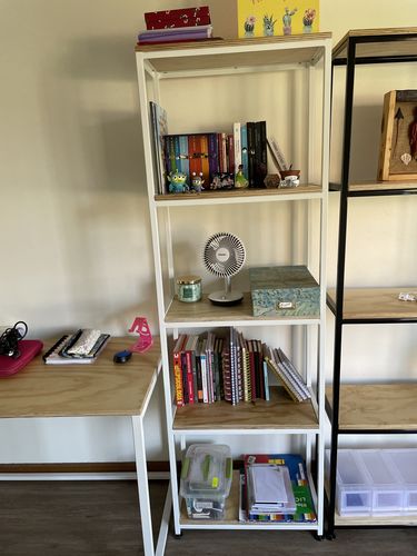 Customer photo review of Estantería 60 x 30 x 185 Blanca MIMA