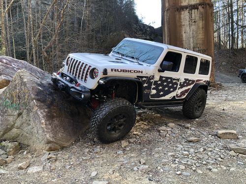 Customer photo review of MEK Removable Trail Armor: JLU