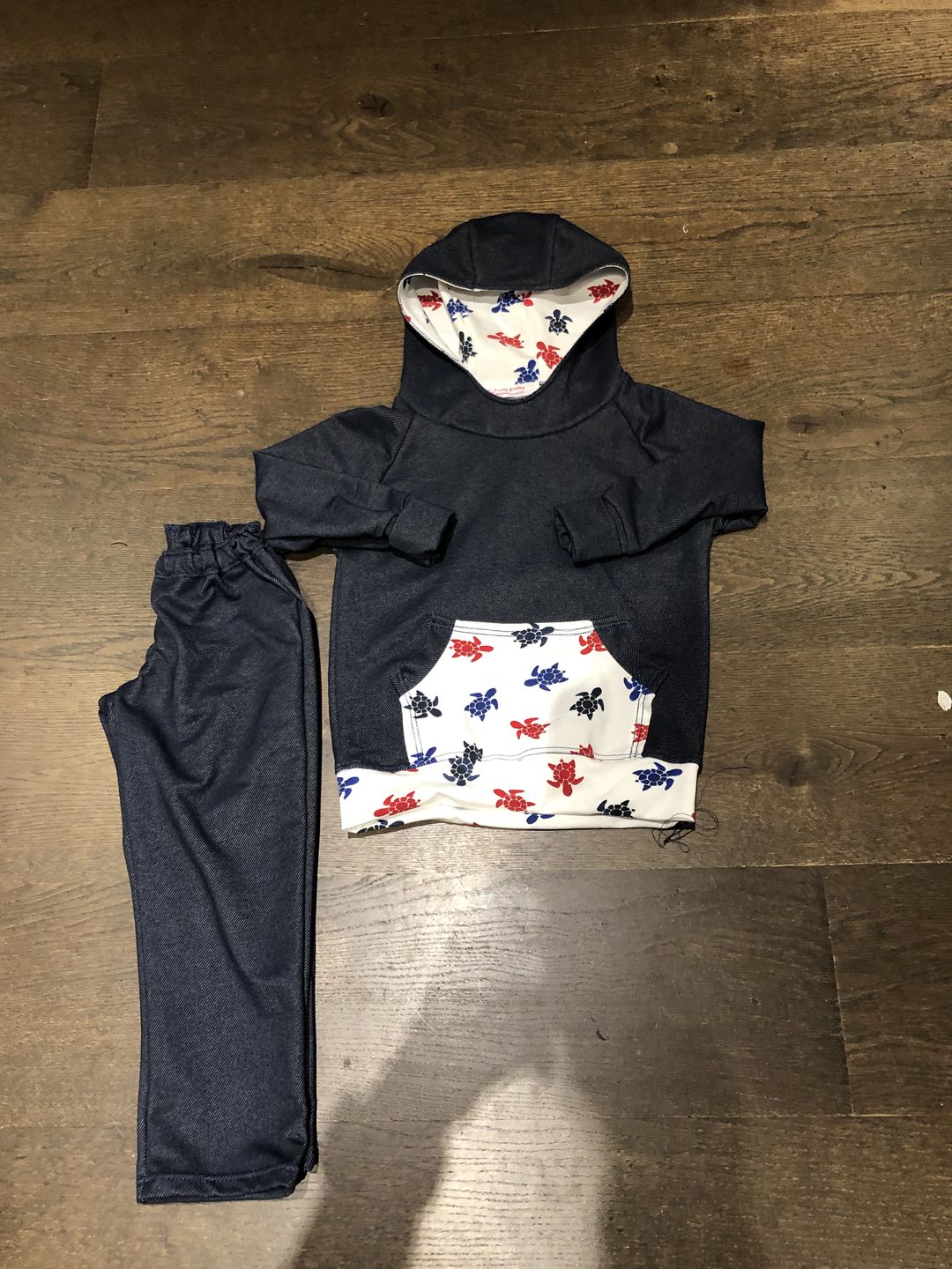 Customer photo review of Denim Jersey Jegging Fabric
