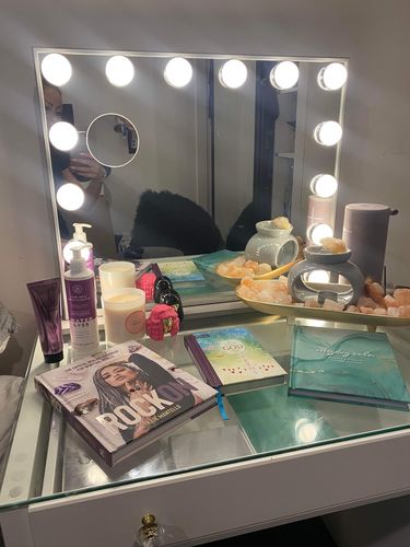Customer photo review of (Set) Hollywood Mirror, Table & Draw Set