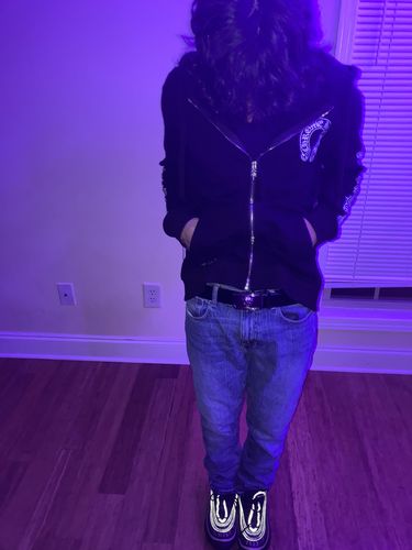 Customer photo review of Chrome Hearts Zipper #8310 Hoodie