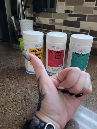 Customer photo review of Nova Pharma - Coffret Trio Santé Minceur