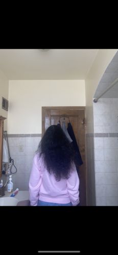 Customer photo review of Growth & Shine Hair Oil