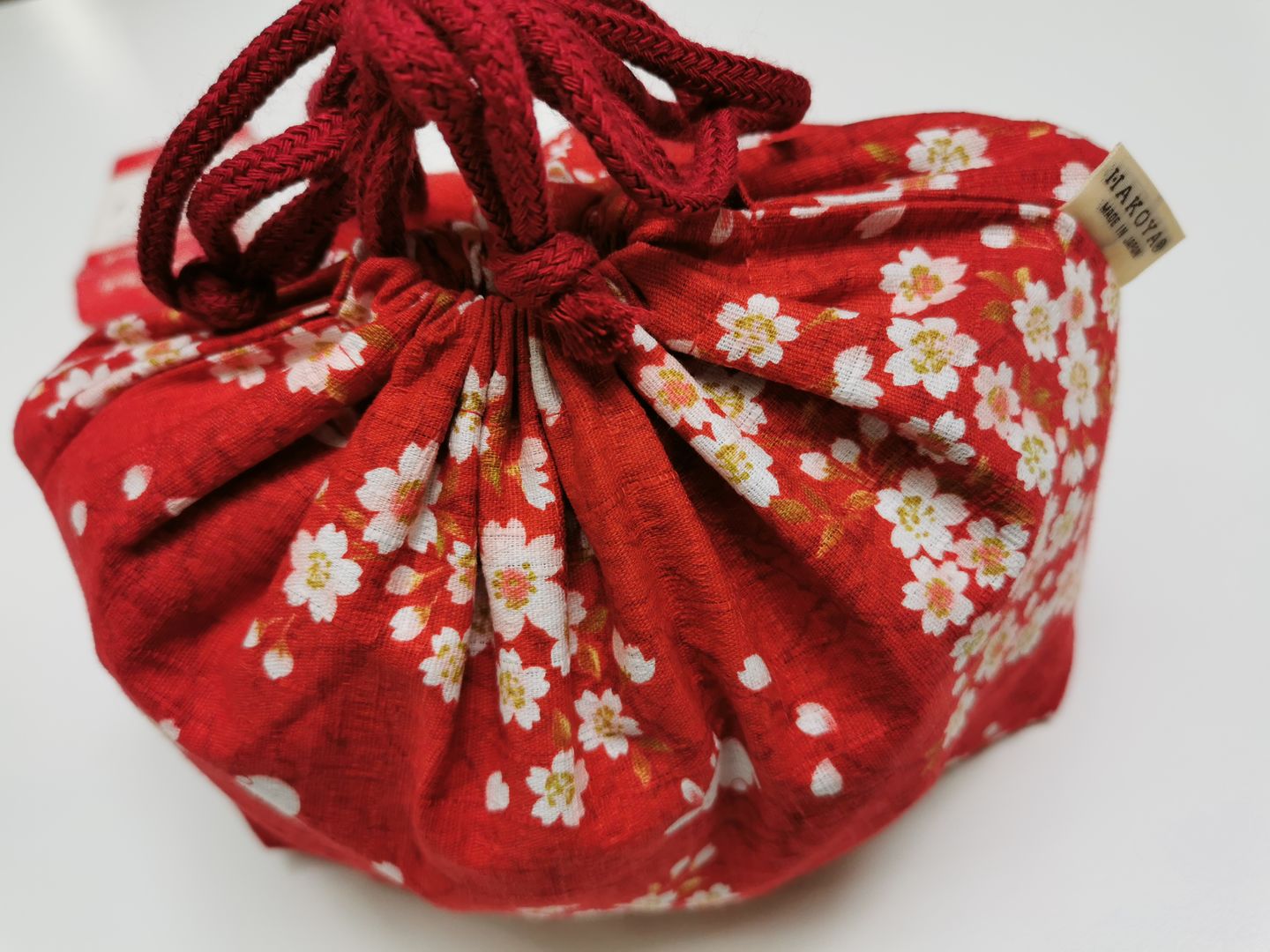 Customer photo review of Sakura Rabbit Bento Bag | Red