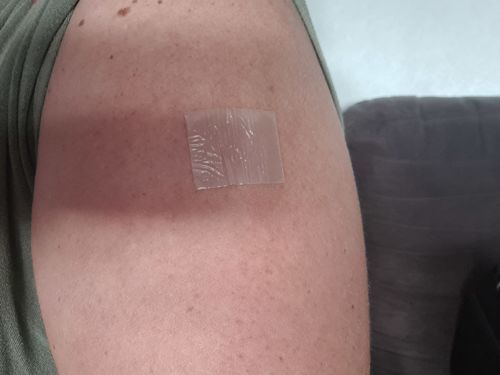 Customer photo review of Ultimate Mood Patch - 8 week Supply