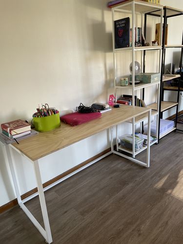 Customer photo review of Escritorio 140 | Mima Blanco