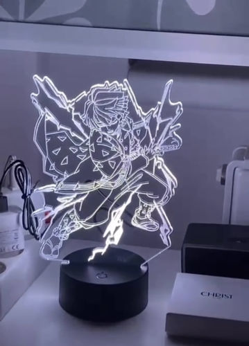 Customer photo review of Zenitsu - Thunder LED Lamp