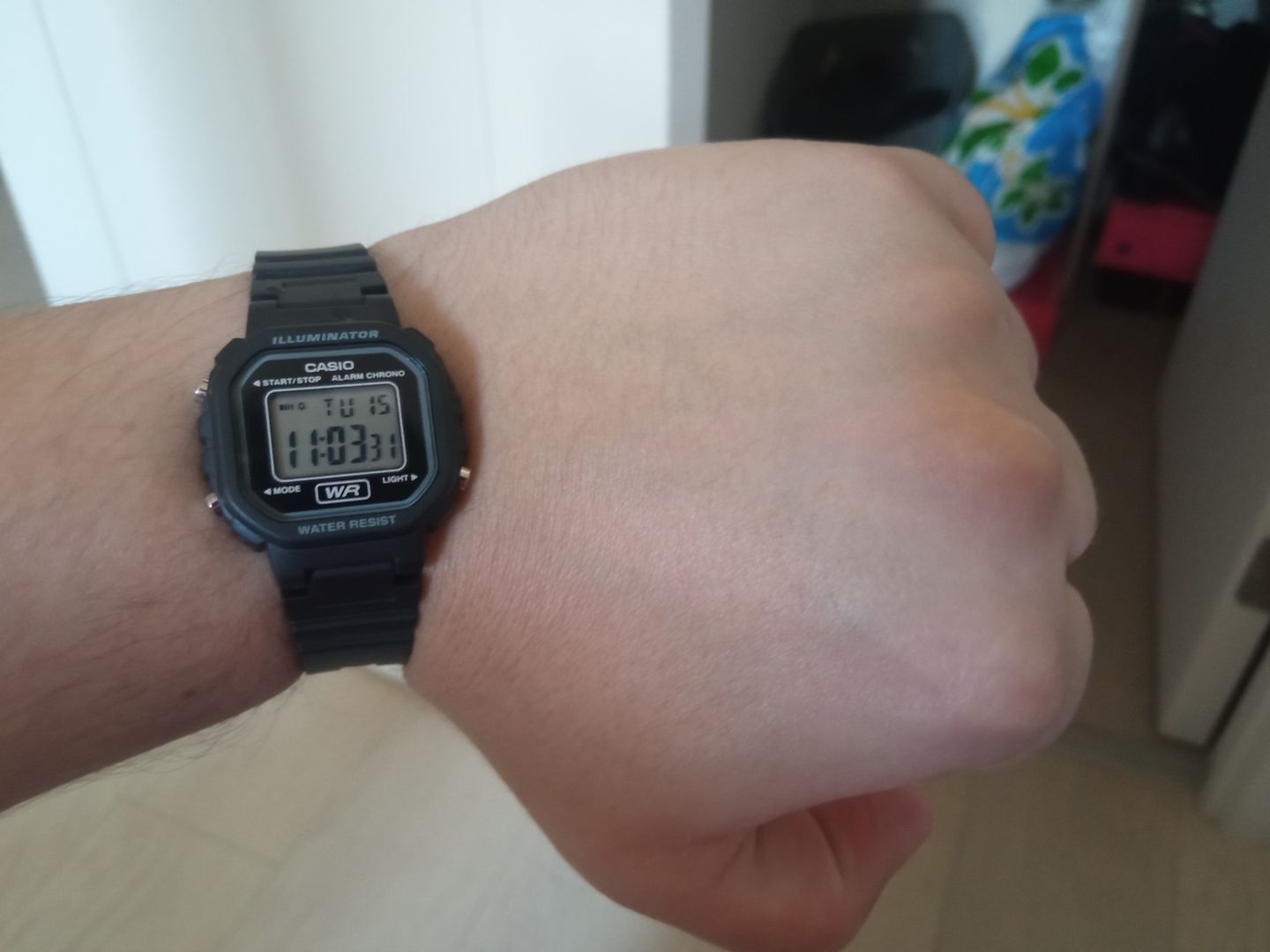Customer photo review of Reloj Casio Vintage LA-20WH-1ADF Negro
