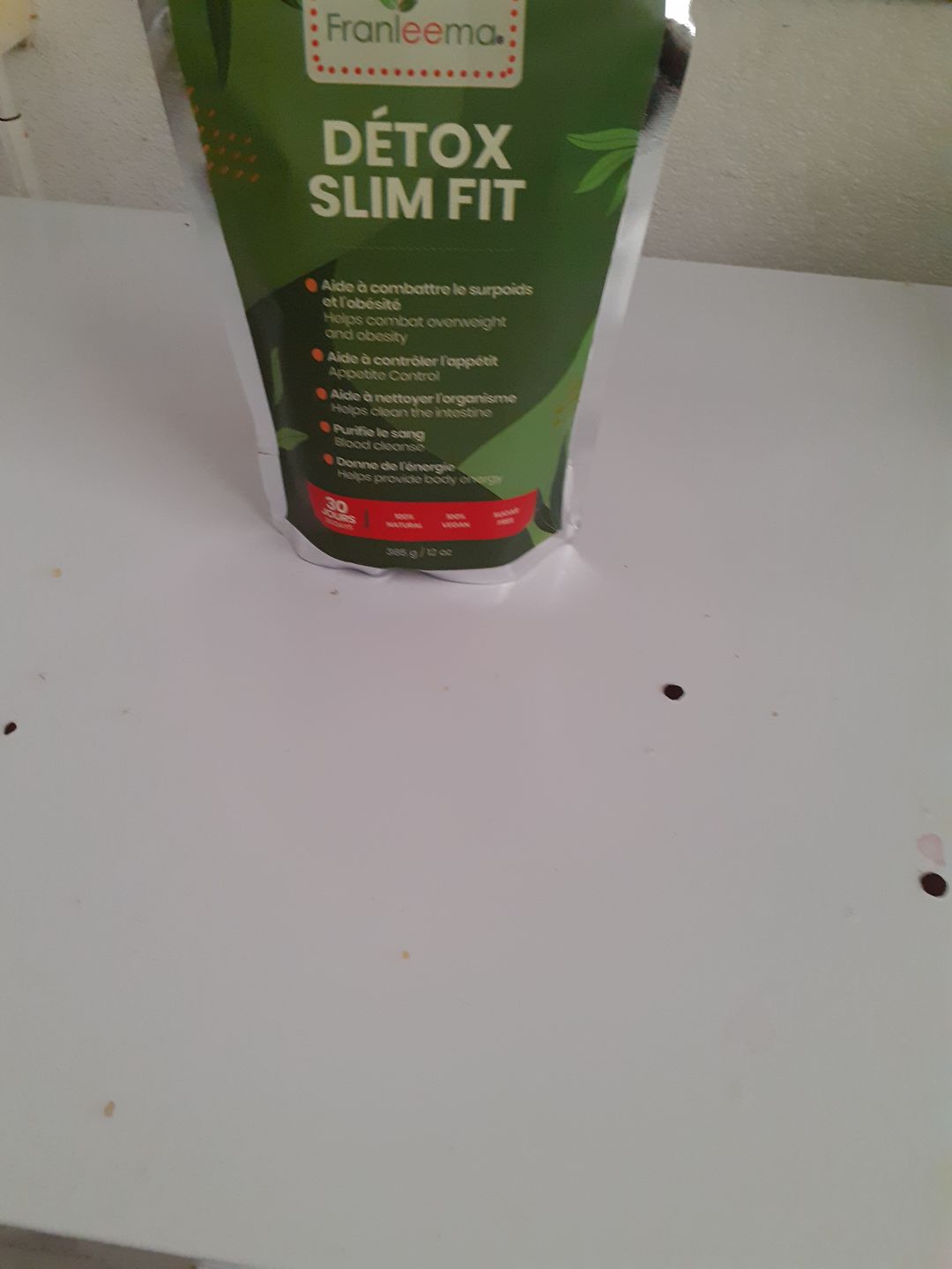 Customer photo review of Détox poudre pour perdre du poids -Powder Slim Fit ™