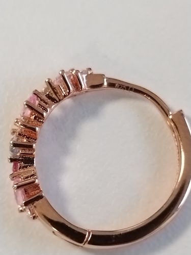 Customer photo review of Boucles d'oreilles Charlotte