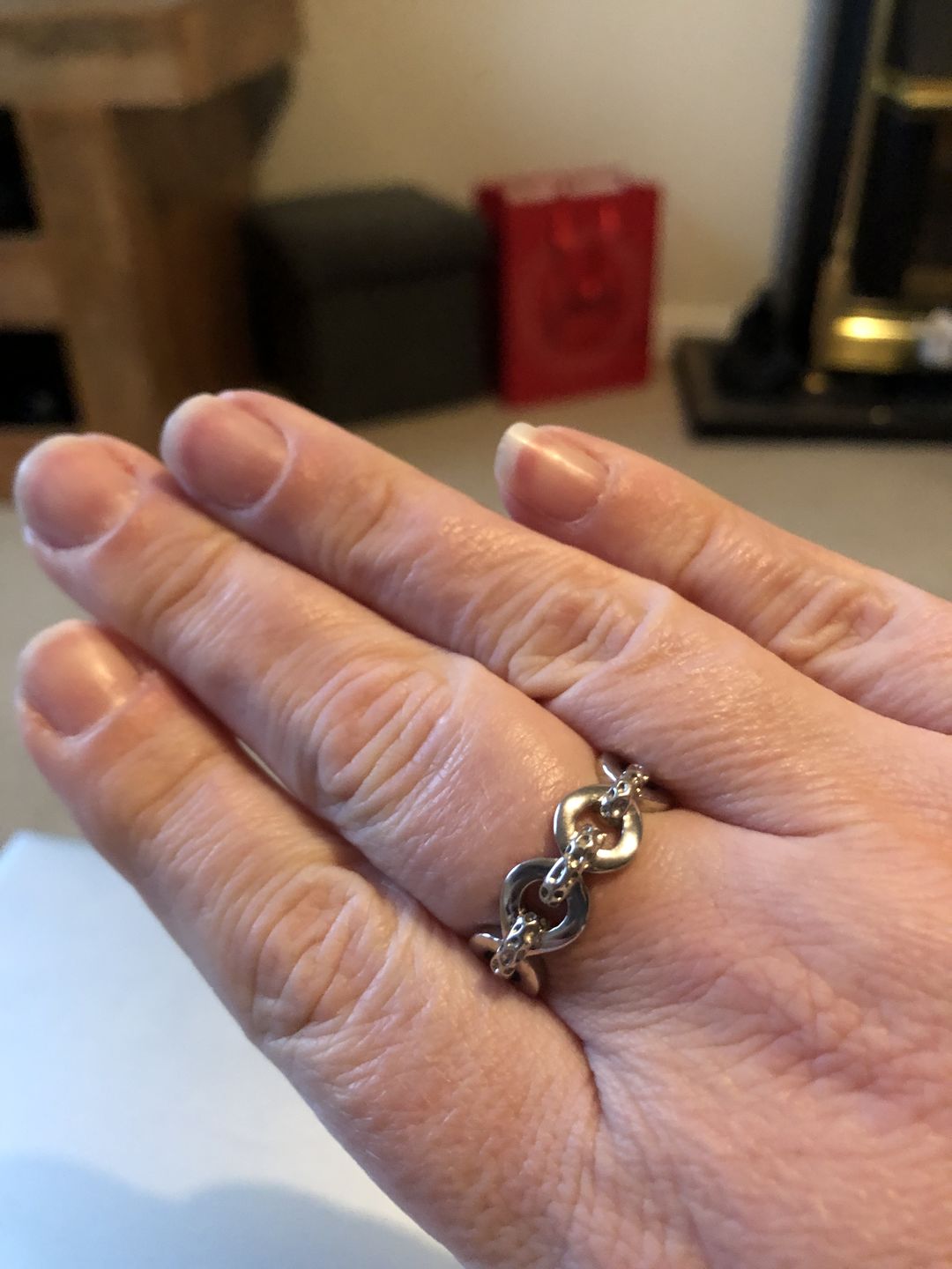 Customer photo review of Love Link Ring