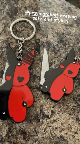 Customer photo review of Praying Rabbit KC