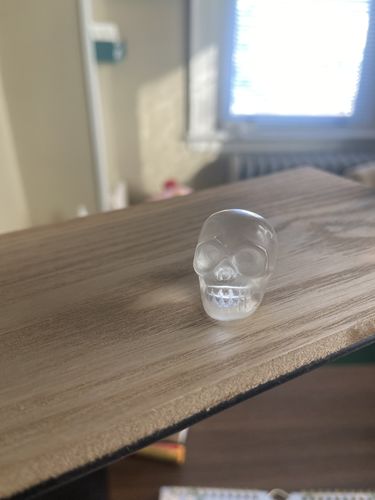 Customer photo review of Mini Crystal Skull