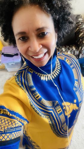 Customer photo review of New-SGRHO Short Sleeve Dashiki