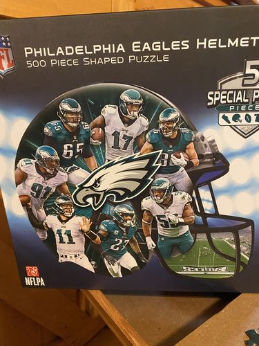 Customer photo review of Philadelphia Eagles 500 Piece Puzzle