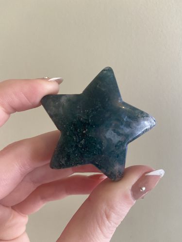 Customer photo review of Moss Agate Star
