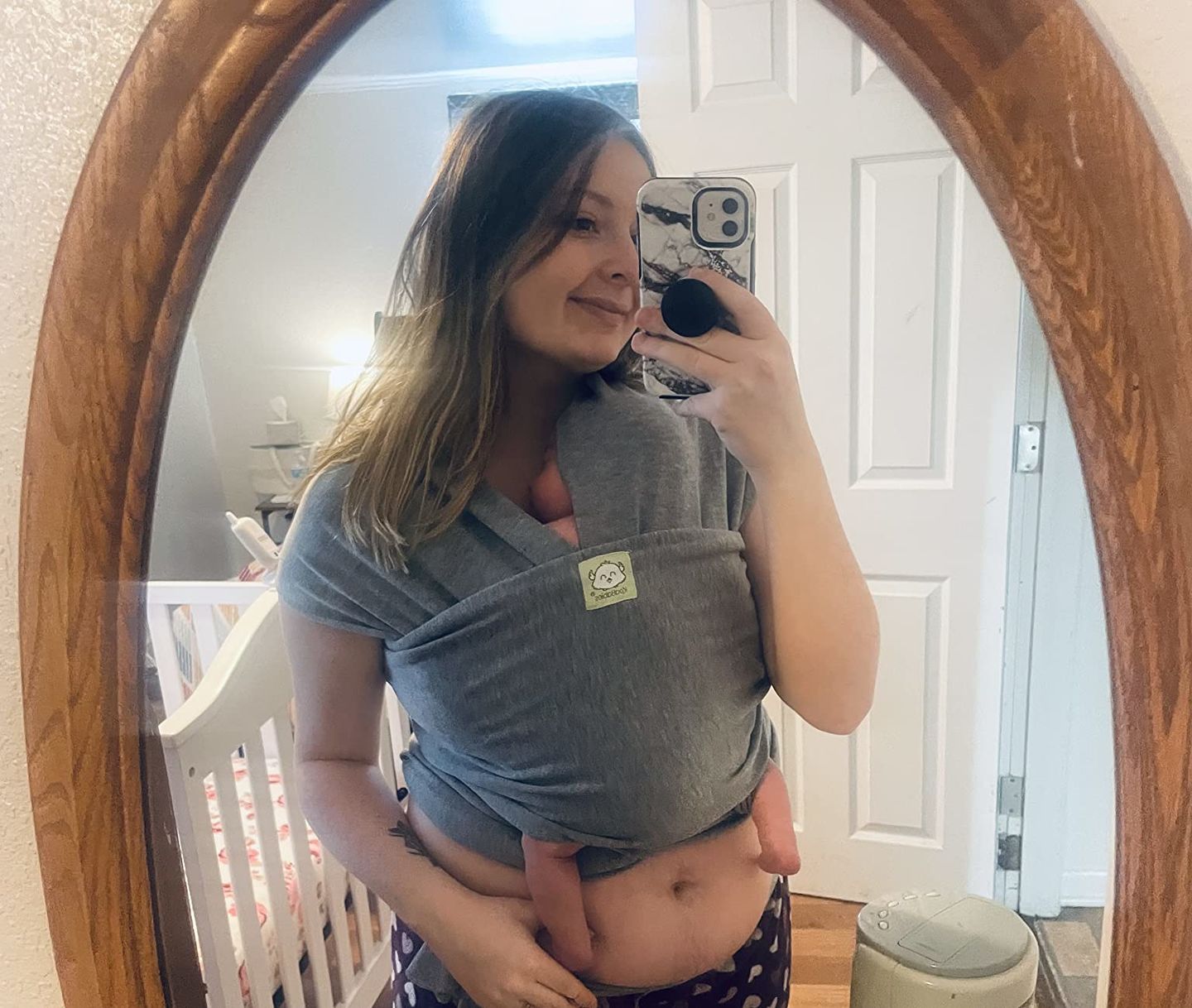 Customer photo review of Baby Wrap Carrier