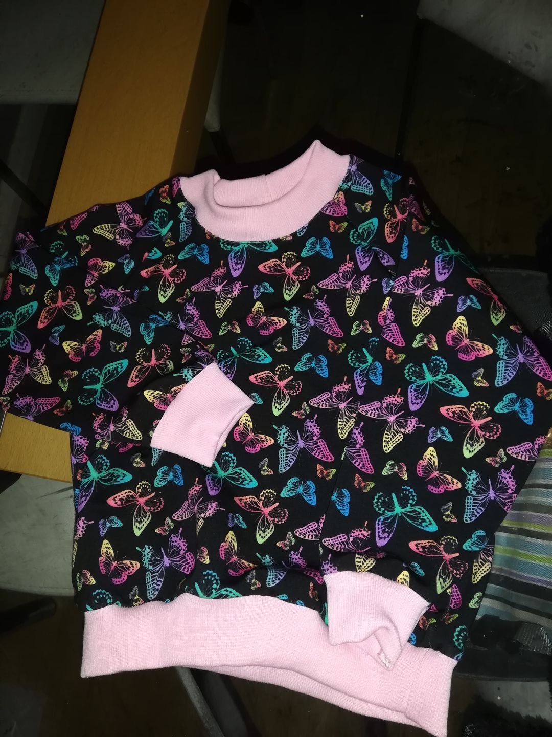 Customer photo review of Printed Fleece/Sweatshirt Remnants Bundle