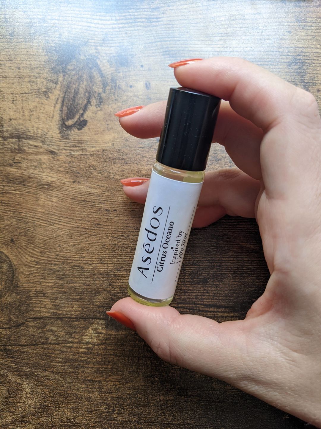 Customer photo review of CITRUS OCEANO PERFUME OIL
