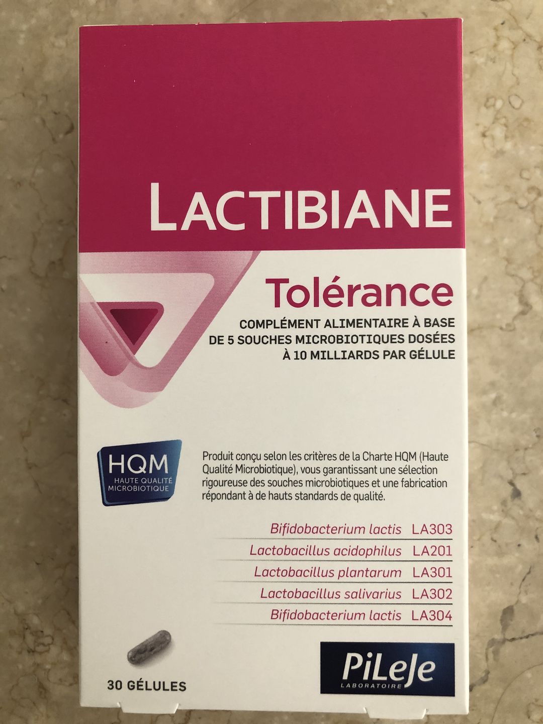 Customer photo review of Lactibiane Tolerance-30 cáps