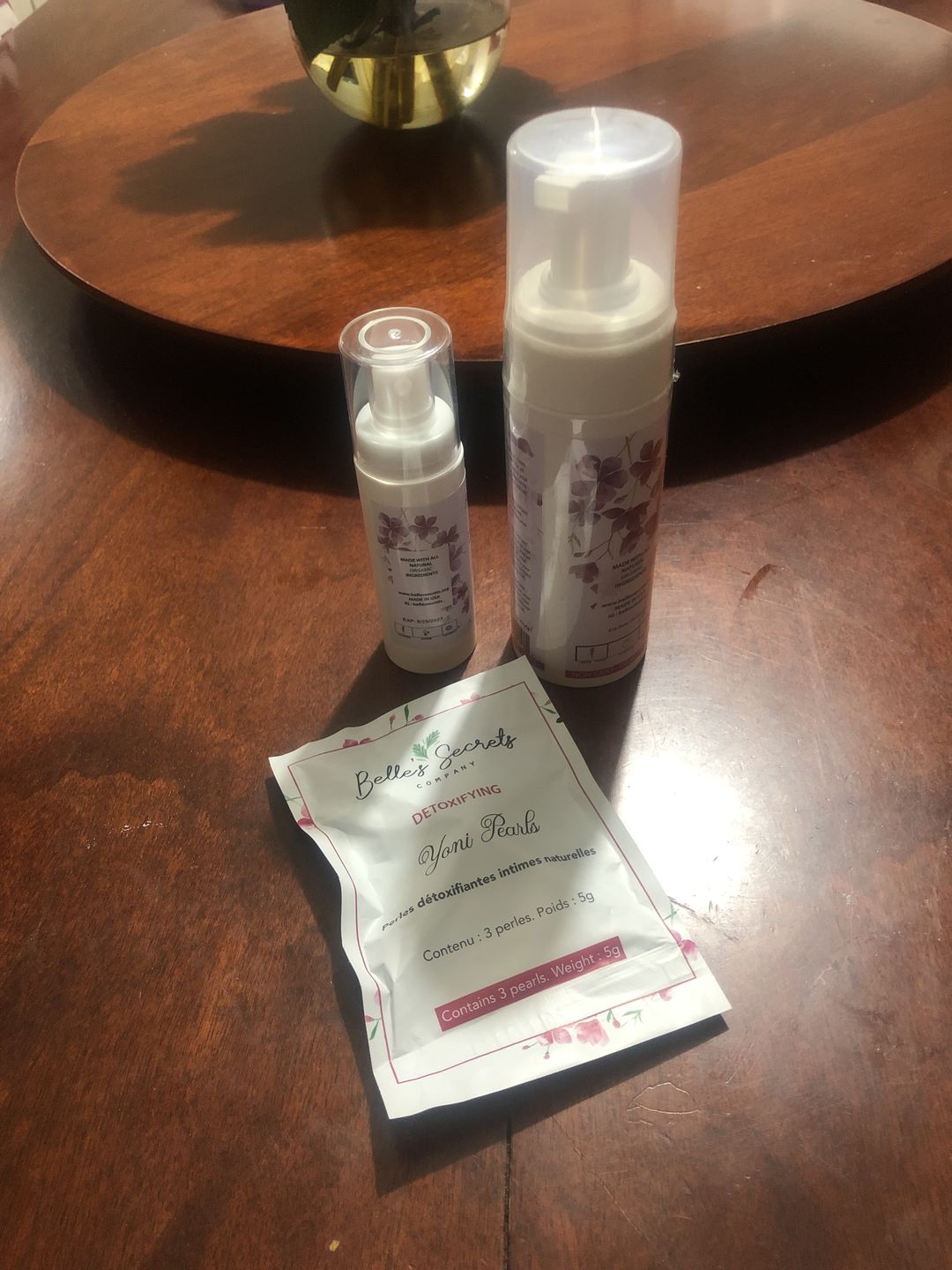Customer photo review of Natural Yoni Wash