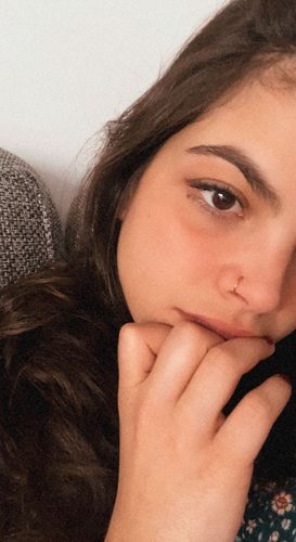 Customer photo review of Faux piercing Léa