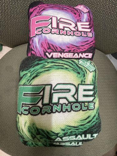 Customer photo review of Fire Assault - Set of 4