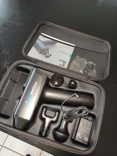 Customer photo review of Achedaway Pro Percussion and Vibration Massager (Black)