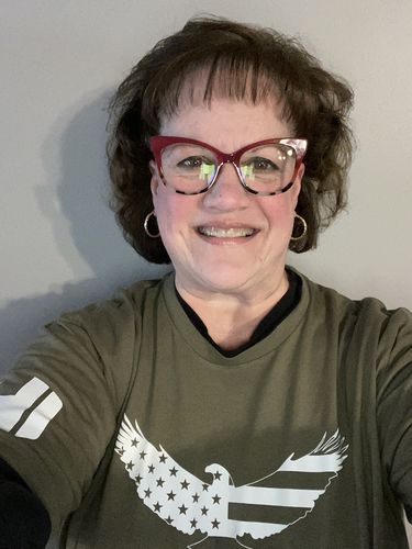 Customer photo review of $20 Special | USA Flag Eagle Mens Apparel