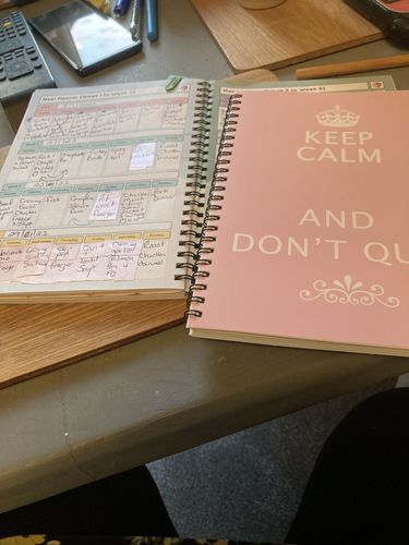 Customer photo review of Food Diary - C49 - Slimming World Compatible - Spacious