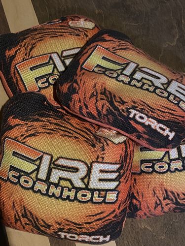 Customer photo review of Fire Torch - Set of 4