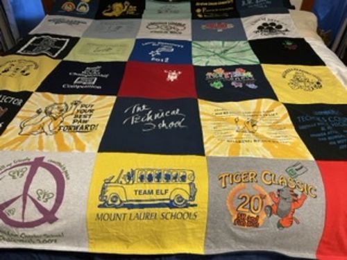 Customer photo review of Classic T-Shirt Blanket