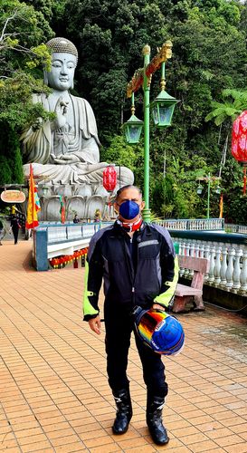 Customer photo review of Shoei X-14/X-Spirit III Camera Mount