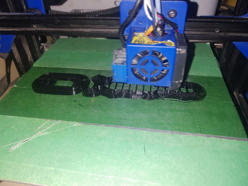 Customer photo review of Tronxy 24V MK10 upgrade extruder Kit with 0.4mm Nozzle