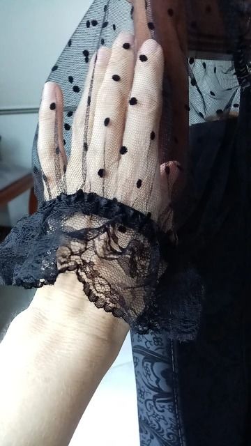 Customer photo review of Period Steampunk dress