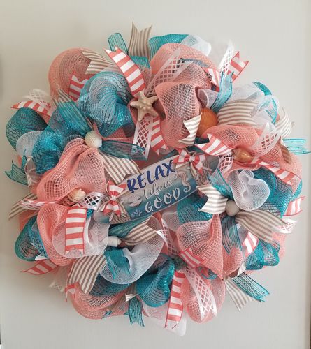 Customer photo review of 10"X10Y Coral Fabric Mesh, XB97910-46