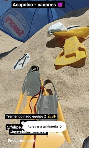 Customer photo review of Aletas Edge Fins