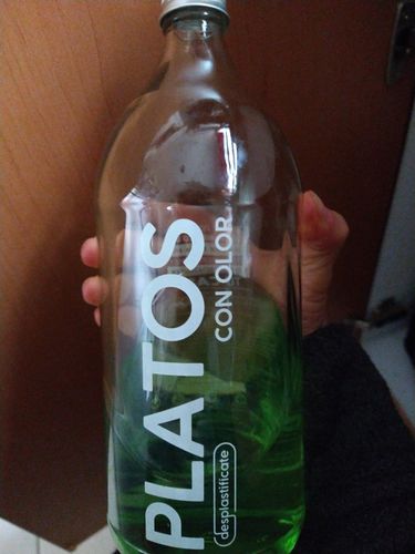 Customer photo review of Jabón para lavar PLATOS con olor