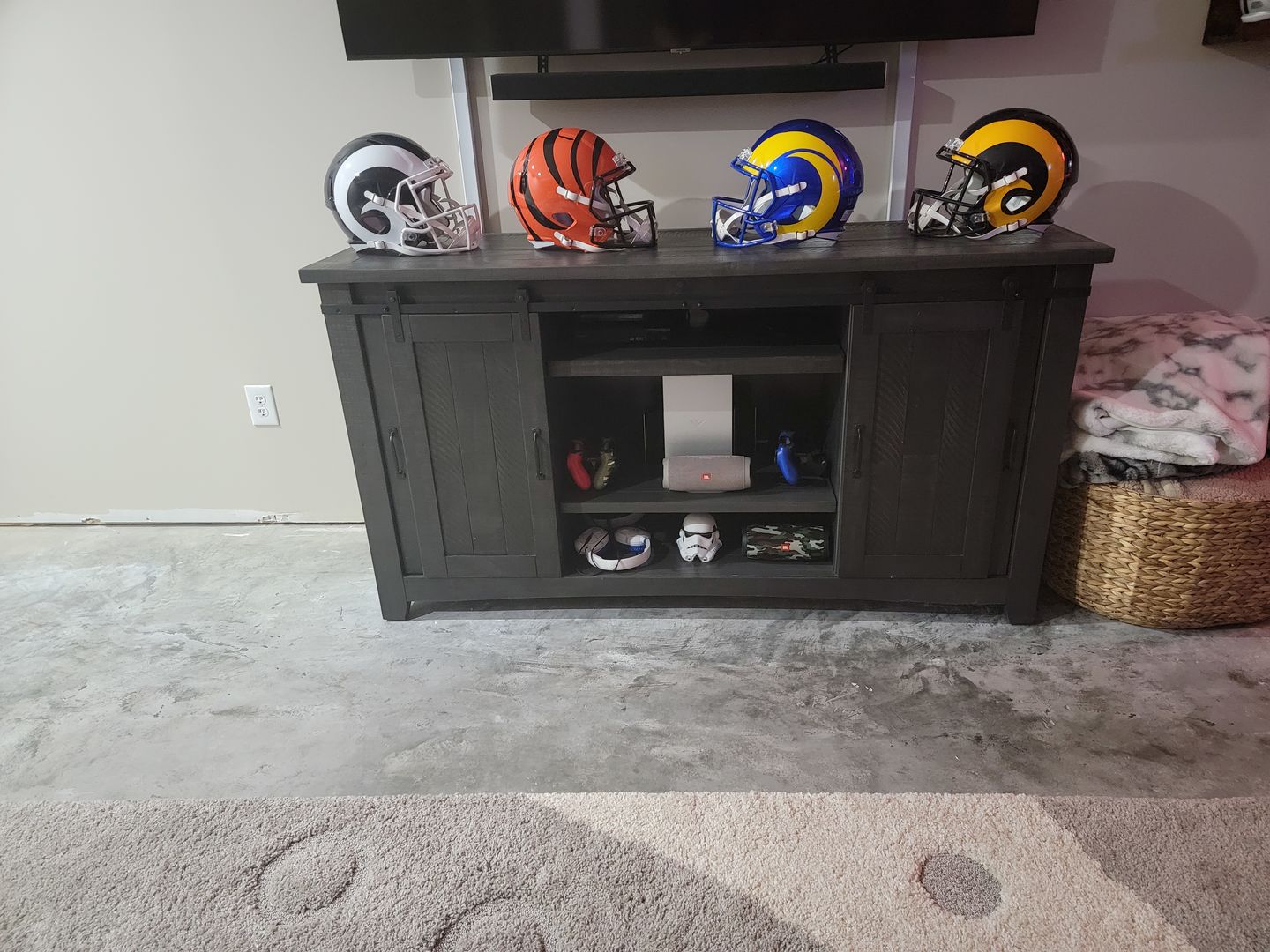 Customer photo review of LA Rams Riddell Speed Full Size Replica Football Helmet