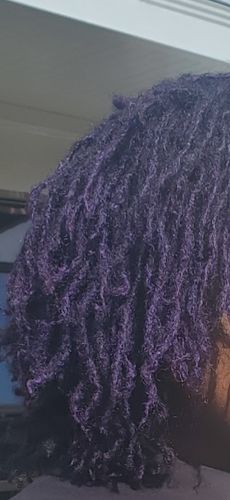 Customer photo review of Get Hued - Purple Rain