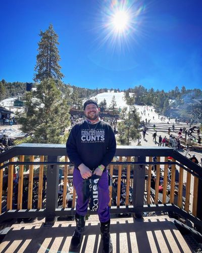 Customer photo review of All Politicians Are Cunts Crewneck