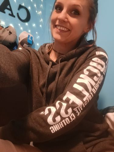 Customer photo review of Luckless Hoodie Dress