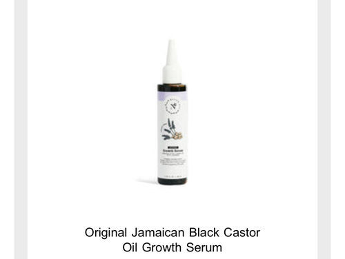 Customer photo review of Original Jamaican Black Castor Oil Growth Serum