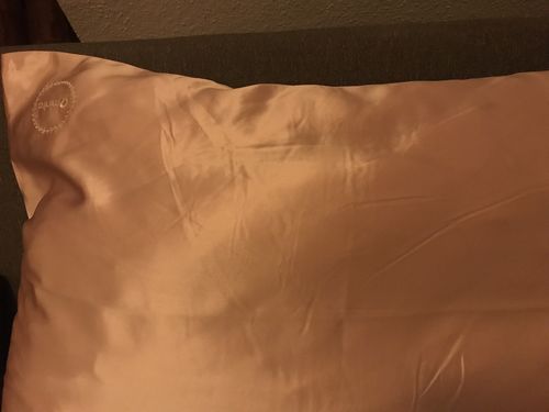 Customer photo review of Luxurious Silk Sleep Companion