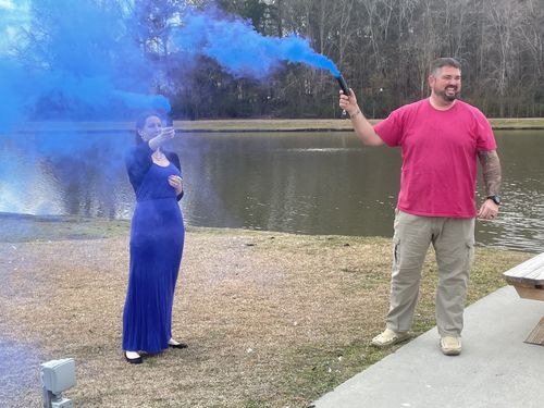 Customer photo review of Single Vent Smoke Grenades (90 Sec)